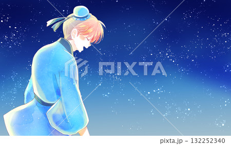 彦星イメージ 星空 彦星イメージ 星空 132252340