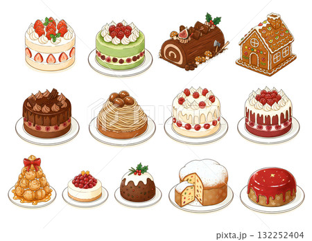 クリスマスケーキ 132252404