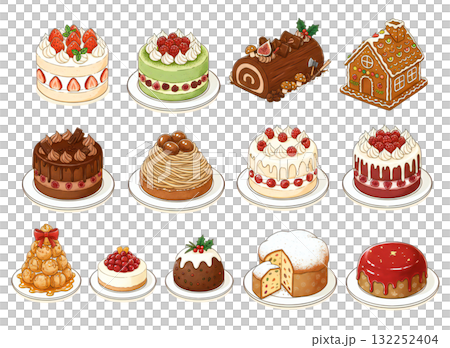 クリスマスケーキ 132252404