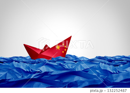 China Trade Concept 132252487