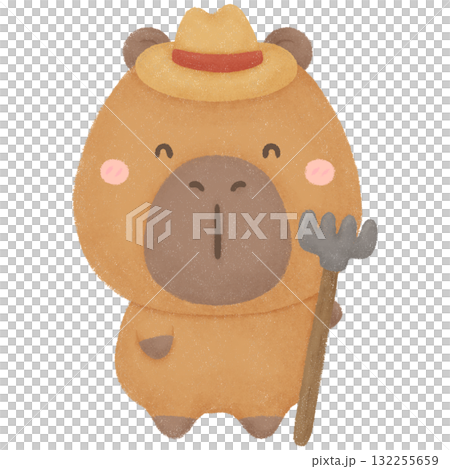 Capybara garden Capybara garden 132255659