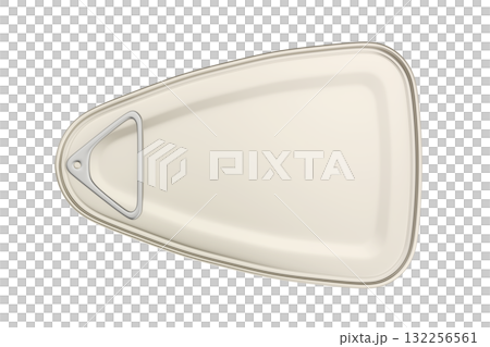 Tin can with ham, fish, or other food Tin can with ham, fish, or other food 132256561