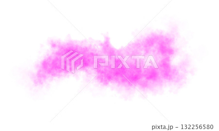Pink smoke swirl with soft vapor effect on transparent background perfect for dreamy visuals, romantic moods and pastel atmospheric designs 132256580
