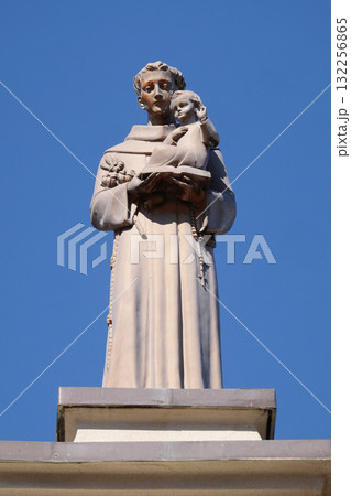 Saint Anthony of Padua holding Child Jesus, Franciscan church in Shkoder, Albania 132256865