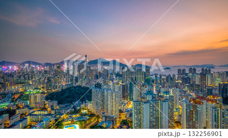 Oct 10 2025 Shek Kip Mei and Pak Tin Neighborhood View 132256901