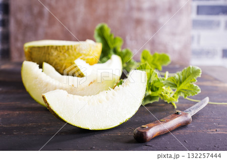 Sweet melons 132257444