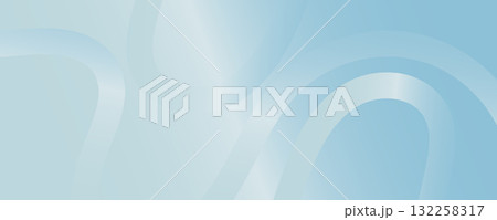 Abstract gradient wave bold line web background. Abstract gradient multicolored wavy stripes background. Gradient colorful curve lines shape backdrop for brochure, cover, poster, banner, web header 132258317