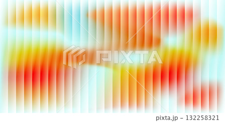 Bold heat toned ribbed glass blur texture with dynamic gradient waves and warm glowing distortion in modern abstract layout Bold heat toned ribbed glass blur texture with dynamic gradient waves and warm glowing distortion in modern abstract layout 132258321