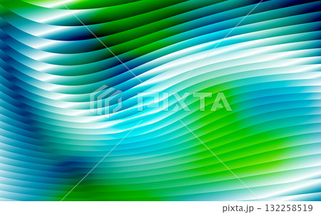 glowing holographic gradient background with smooth glass textures and flowing ribbed shapes, perfect for creative modern web, print, and digital artworks 132258519