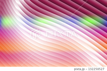 smooth glass pastel abstract gradient with ribbed wave shapes and luminous tones, elegant decorative background for modern, digital, and creative artworks 132258527