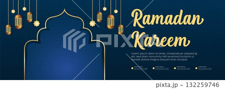 Ramadan Kareem Web Background Super Sale Banner with Podium for Display of product. Ramadan Mega Big Sale Promotion Poster and Social Media Post. Islamic Special Offer Promotion Banner Design Template Ramadan Kareem Web Background Super Sale Banner with Podium for Display of product. Ramadan Mega Big Sale Promotion Poster and Social Media Post. Islamic Special Offer Promotion Banner Design Template 132259746