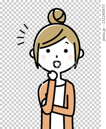 Young lady Mama noticed 132260973