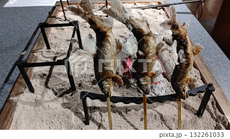 鮎の炉端焼き 132261033