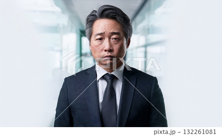 疲れたビジネスマン(AI生成画像) 疲れたビジネスマン(AI生成画像) 132261081