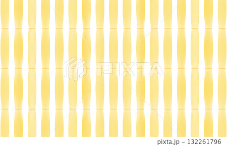 束ねられたわらが連続して縦に並ぶストライプ柄 束ねられたわらが連続して縦に並ぶストライプ柄 132261796