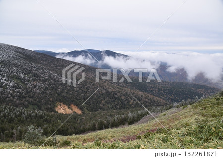 秋の西吾妻山 132261871