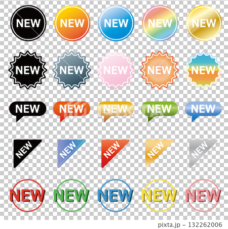 new アイコン　セット 132262006