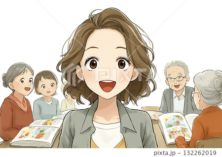 美優シリーズ:介護士としてレクリエーション活動をサポートするシーン 美優シリーズ:介護士としてレクリエーション活動をサポートするシーン 132262019