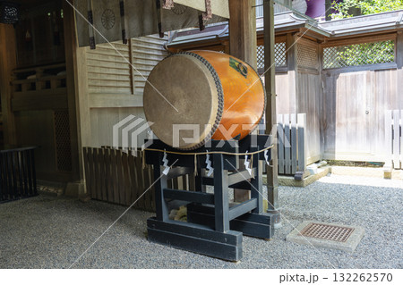 奈良県／天河大弁財天の和太鼓（2025年8月28日撮影） 132262570