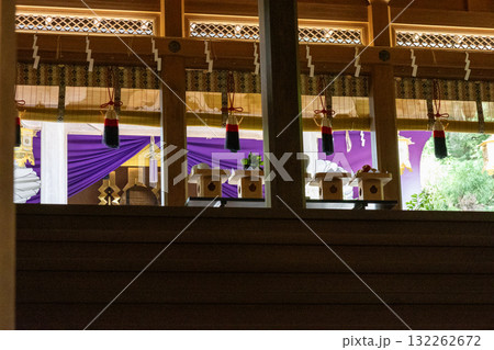 奈良県/天河大弁財天の拝殿(2025年8月28日撮影) 奈良県/天河大弁財天の拝殿(2025年8月28日撮影) 132262672