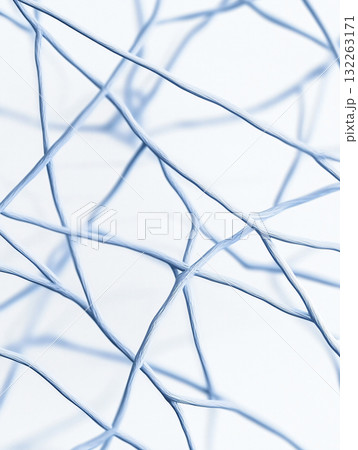 Dynamic digital background showcasing interconnected nodes and lines. data networks. AI Generated. 132263171
