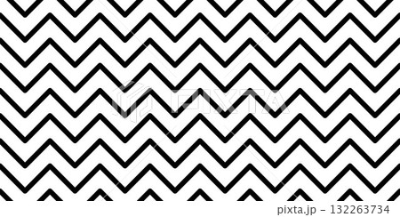 Classic seamless pattern with black zigzags Classic seamless pattern with black zigzags 132263734