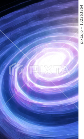 Abstract cosmic swirl of glowing blue and violet light forming a luminous vortex Abstract cosmic swirl of glowing blue and violet light forming a luminous vortex 132263864