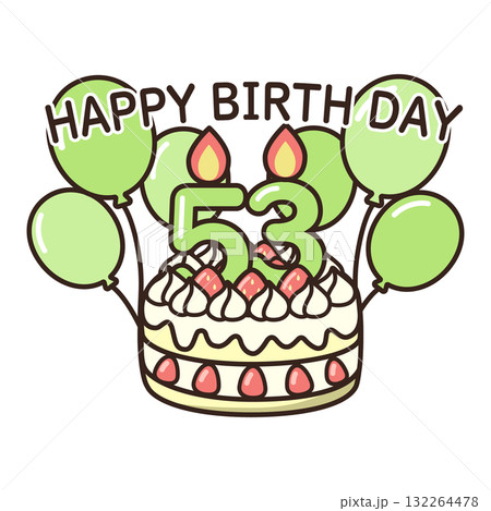 誕生日ケーキ　 132264478