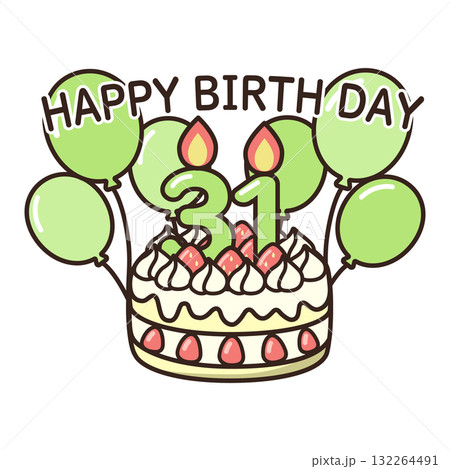 誕生日ケーキ　 132264491