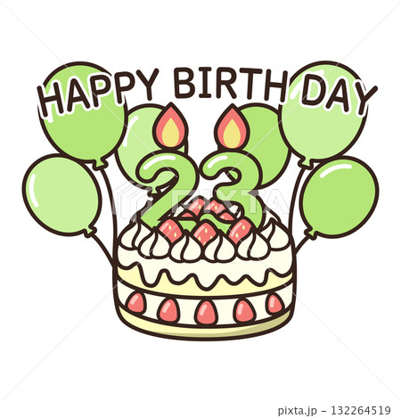 誕生日ケーキ　 132264519