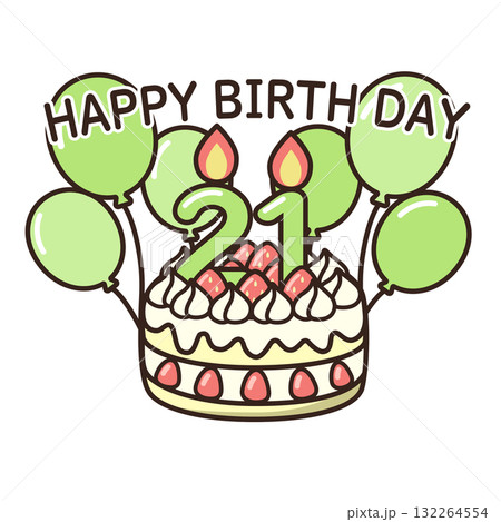 誕生日ケーキ　 132264554