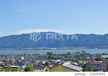 諏訪湖　　長野県下諏訪町 132264565