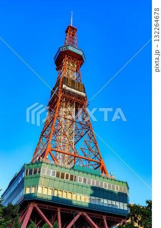 北海道 札幌市 早朝のさっぽろテレビ塔 北海道 札幌市 早朝のさっぽろテレビ塔 132264678
