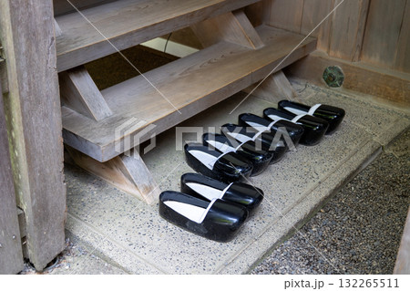 神主の履物「浅沓」 神主の履物「浅沓」 132265511