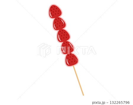 ストロベリータンフールーのイラスト 132265796