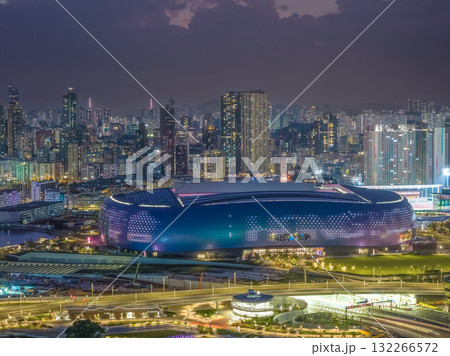 19 Oct 2025 Evening Glow Over Kai Tak Sports Stadium 19 Oct 2025 Evening Glow Over Kai Tak Sports Stadium 132266572