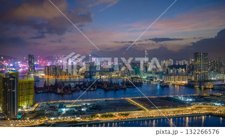 19 Oct 2025 Modern Residential Towers Rise in Kai Tak 19 Oct 2025 Modern Residential Towers Rise in Kai Tak 132266576
