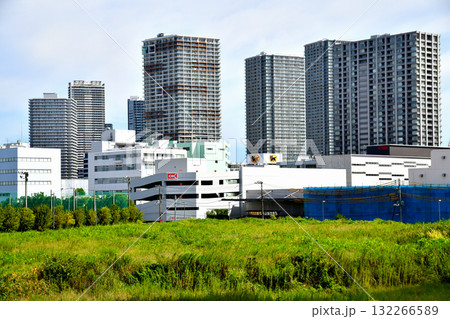 角乗り橋／東雲Jct付近より東雲方面を望む(東京都江東区)【2025.9】 132266589