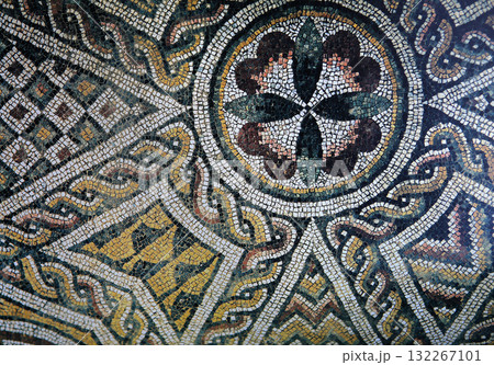 mosaic in basilica of Hagia Sophia, Istanbul 132267101
