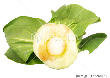 Fresh Taiwan bok choy isolated on white background Fresh Taiwan bok choy isolated on white background 132268135