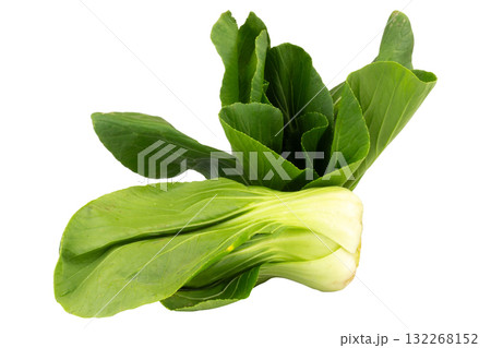 Fresh Taiwan bok choy isolated on white background 132268152