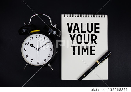 Spiral notepad with the motivational quotes "Value Your Time" Spiral notepad with the motivational quotes "Value Your Time" 132268851