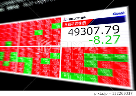 日本の東京都市景観4万9000円台・終値前日比8円27銭安4万9307円79銭・株価/終値=22日 日本の東京都市景観4万9000円台・終値前日比8円27銭安4万9307円79銭・株価/終値=22日 132269337