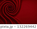 深紅のバラの花モチーフのエレガントな背景 深紅のバラの花モチーフのエレガントな背景 132269442