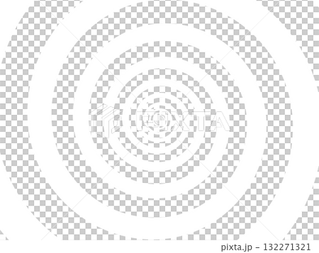 白の時計回りの渦巻背景 132271321
