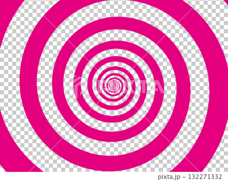 Pink and white clockwise swirl background 132271332