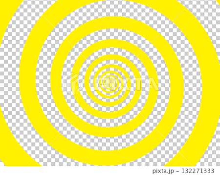 Yellow and white clockwise swirl background 132271333