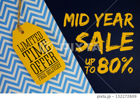 Mid Year Sale 80% off with Limited Time Offer and Free Delivery on price tag Mid Year Sale 80% off with Limited Time Offer and Free Delivery on price tag 132272609