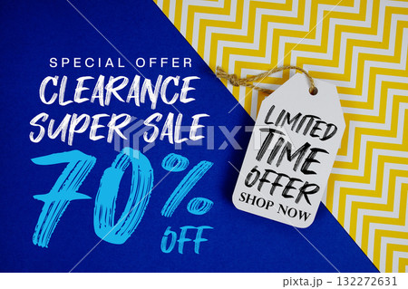 Clearance Super Sale 70% off with Limited Time Offer and Shop Now on price tag Clearance Super Sale 70% off with Limited Time Offer and Shop Now on price tag 132272631