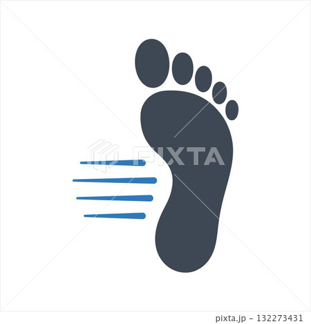 Food speed or running speed icon 132273431